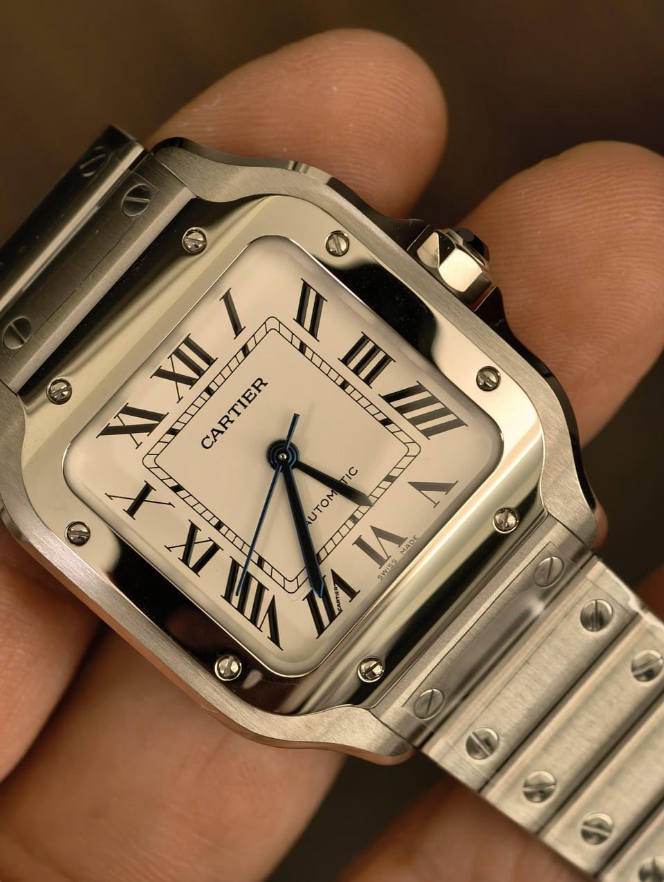 Luxury Swiss Watches | Automatic Watch | Steel Dial | 904L Stainless Steel Bracelet | Smooth Bezel