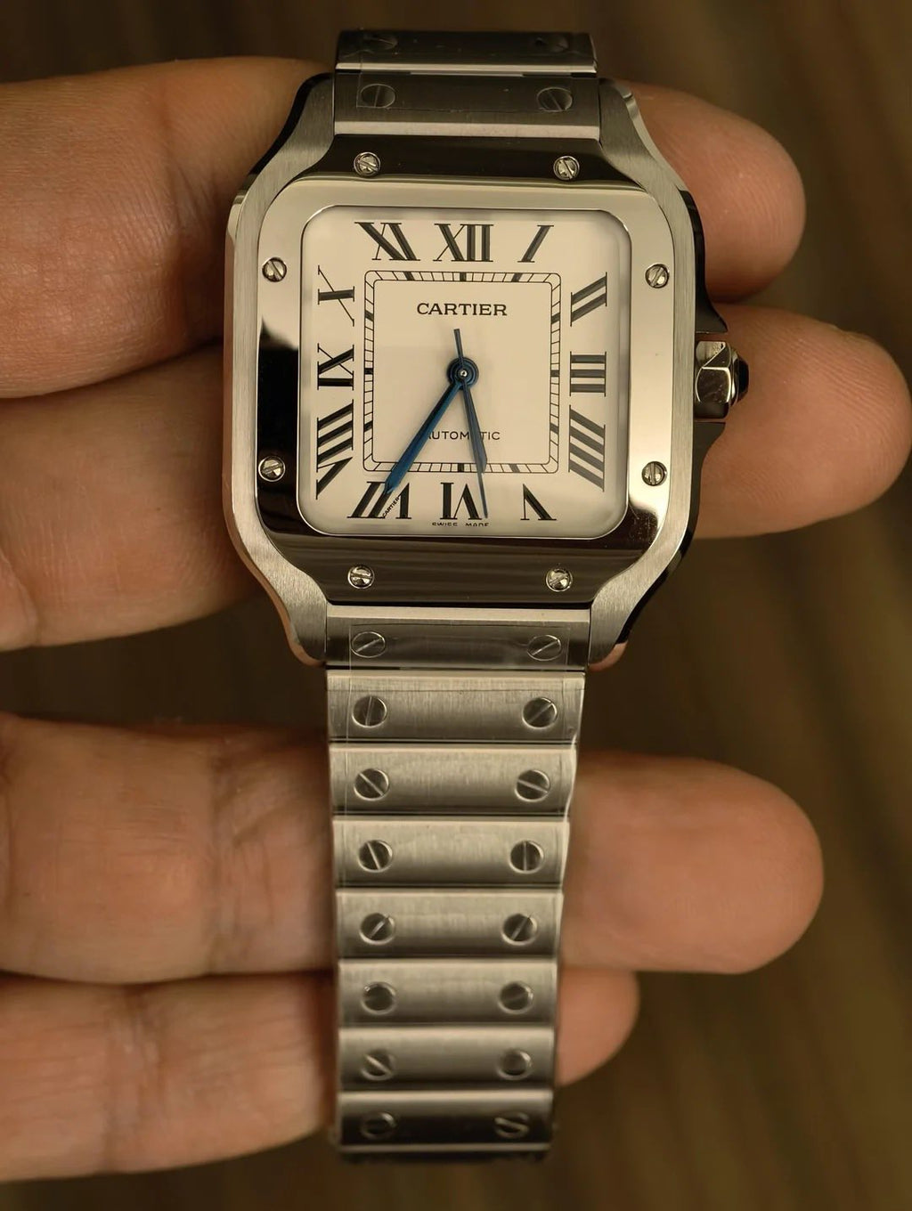Luxury Swiss Watches | Automatic Watch | Steel Dial | 904L Stainless Steel Bracelet | Smooth Bezel