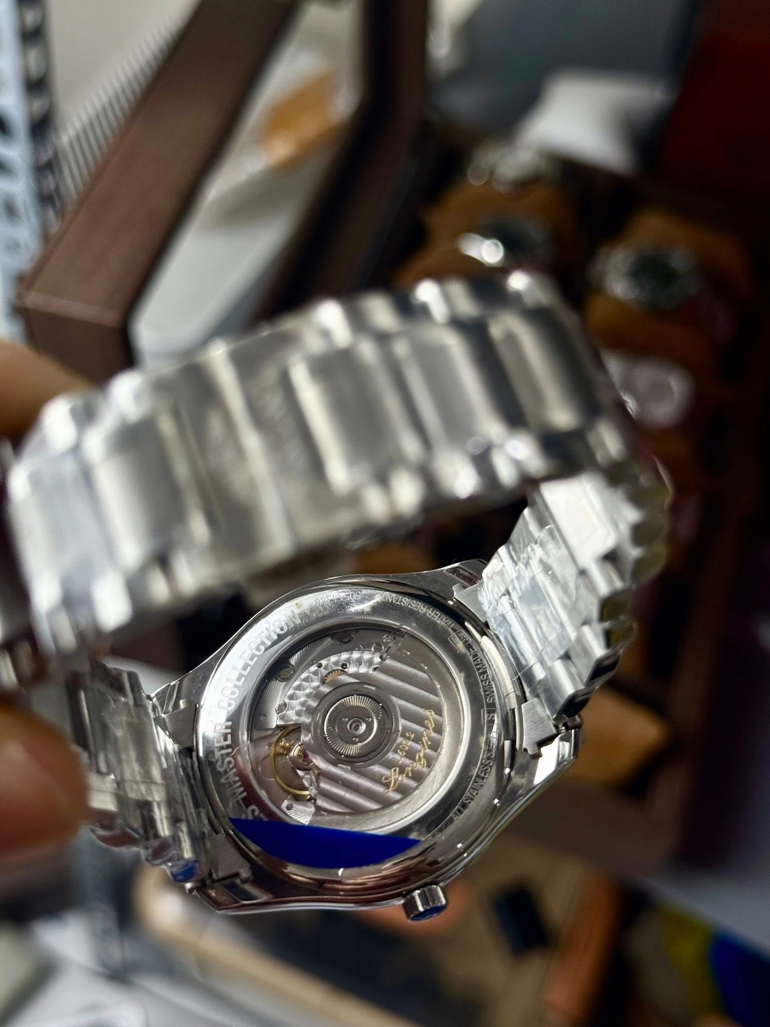 High-end Swiss watch | Automatic watch | Round shape | 904L stainless steel strap