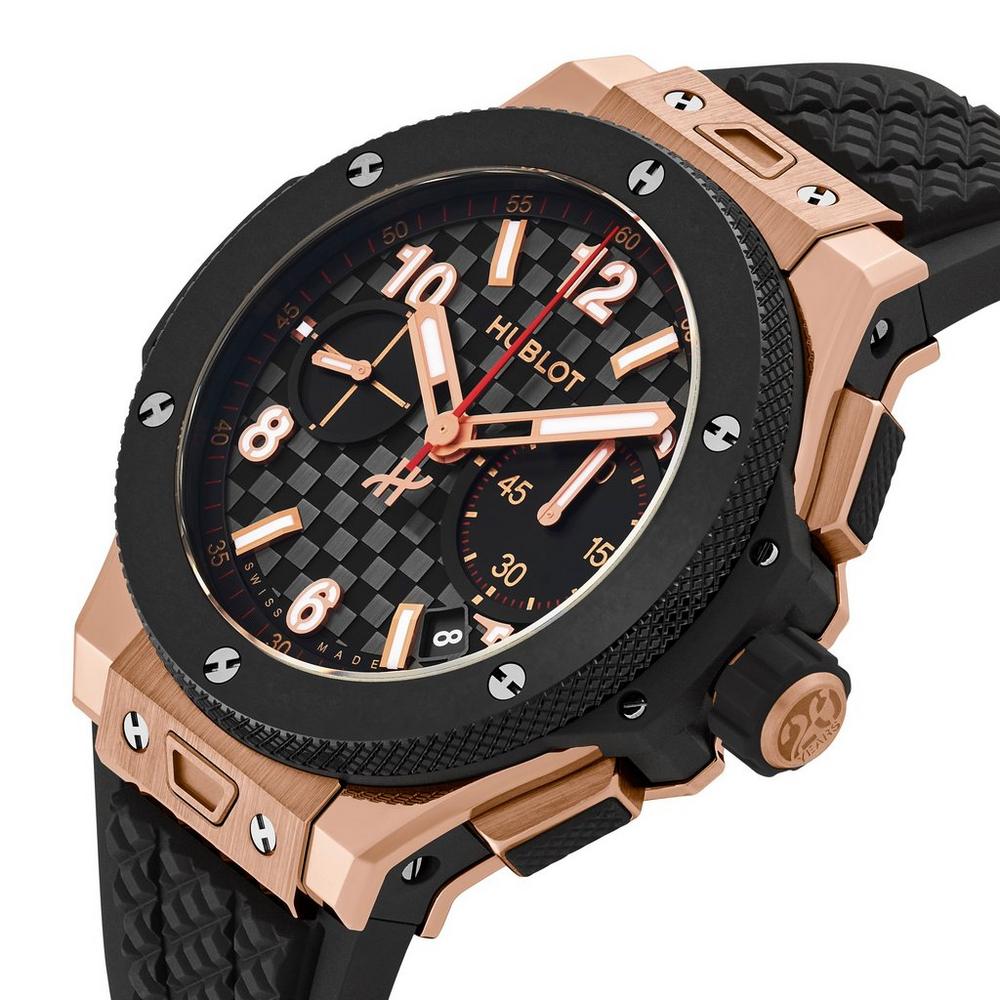 Luxury Swiss-Style Watch | Automatic Chronograph | Black Dial with Tachymeter Bezel | 904L Stainless Steel Case | Rubber Strap