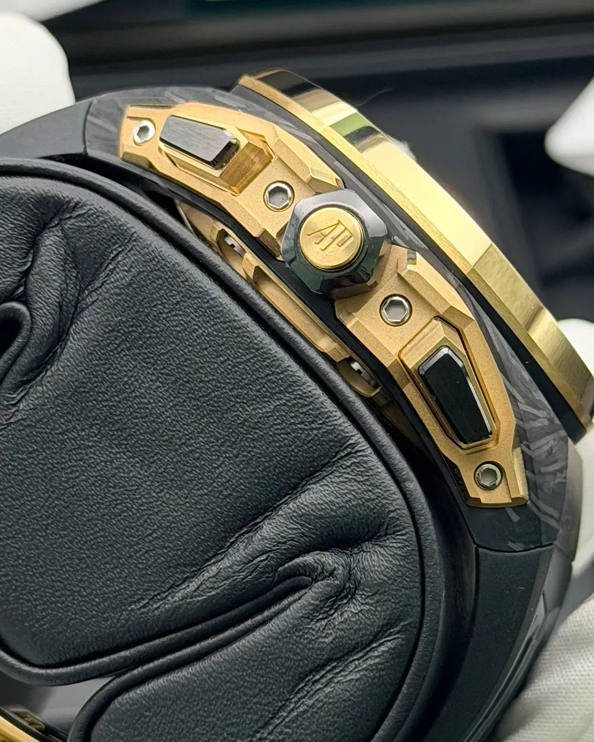 Luxury Swiss Watch | Chronograph | Automatic Movement | Skeleton Dial with Luminous Hour Markers | 904L Stainless Steel Case | Sport Bezel