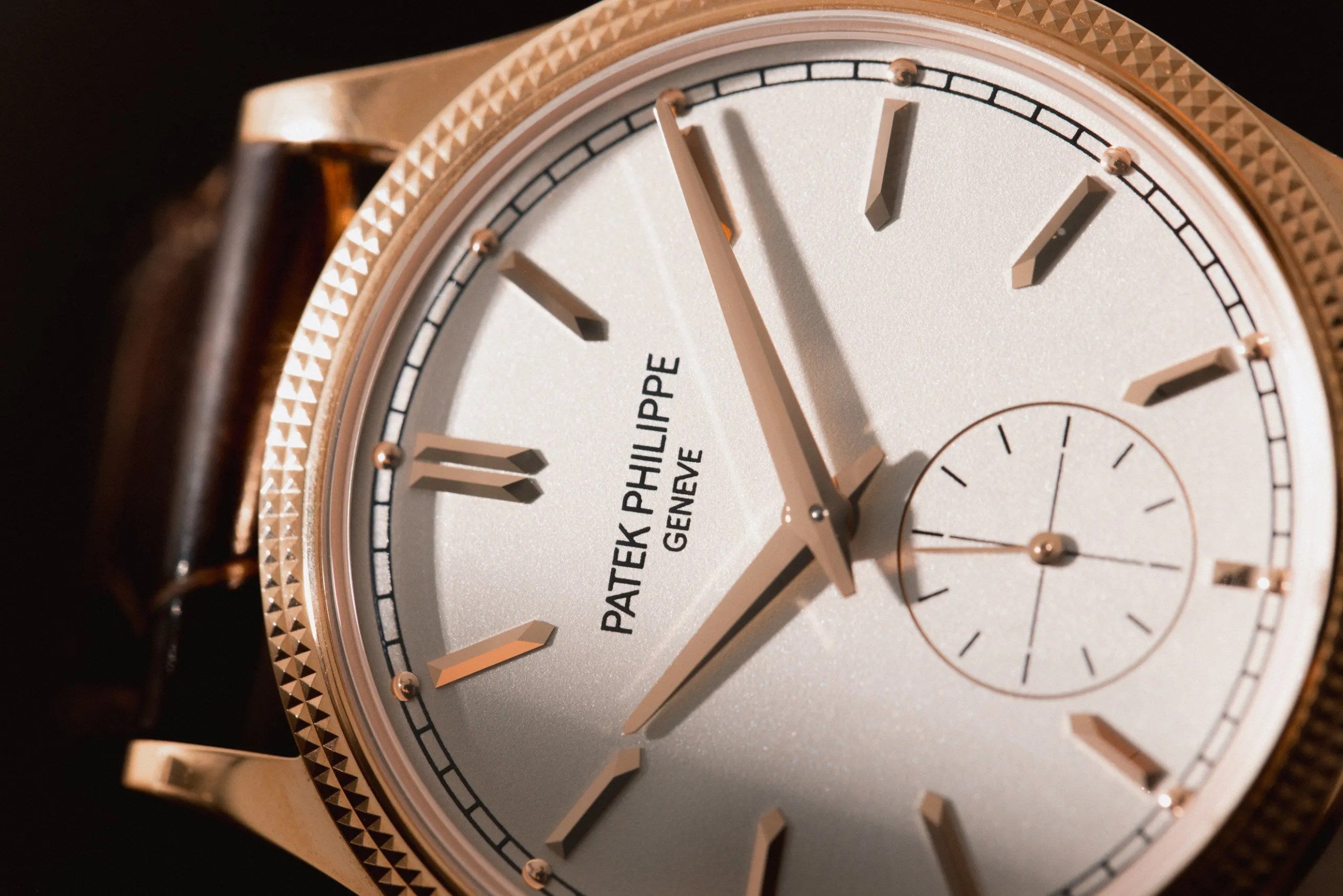 Luxury Swiss Watch | Automatic Movement | White Dial | Stainless Steel Case | Brown Leather Strap | Date Display