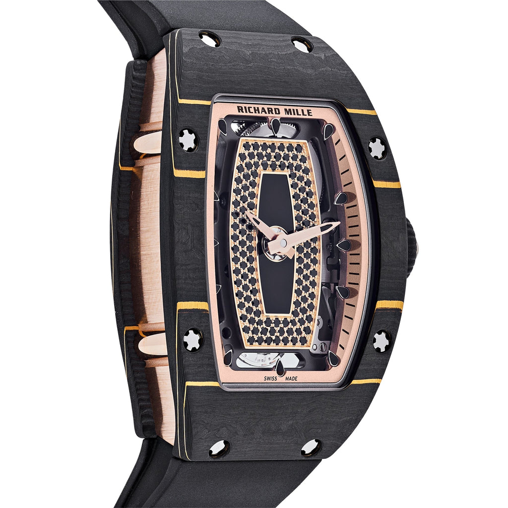 Luxury Automatic Watch | Richard Mille Style | Automatic Movement | Black and Yellow Design