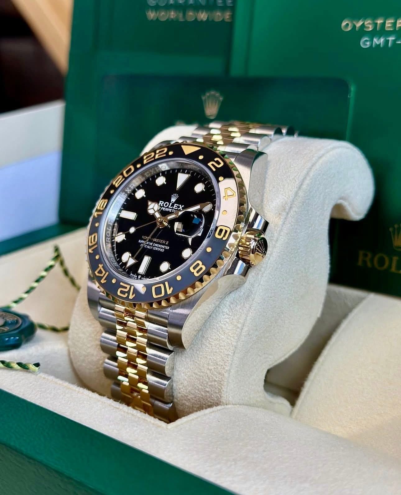 Swiss Luxury Watch | Automatic Mod Watch GMT | 316L Stainless Steel Case | Smooth Bezel | Asian Clone 3186 Movement