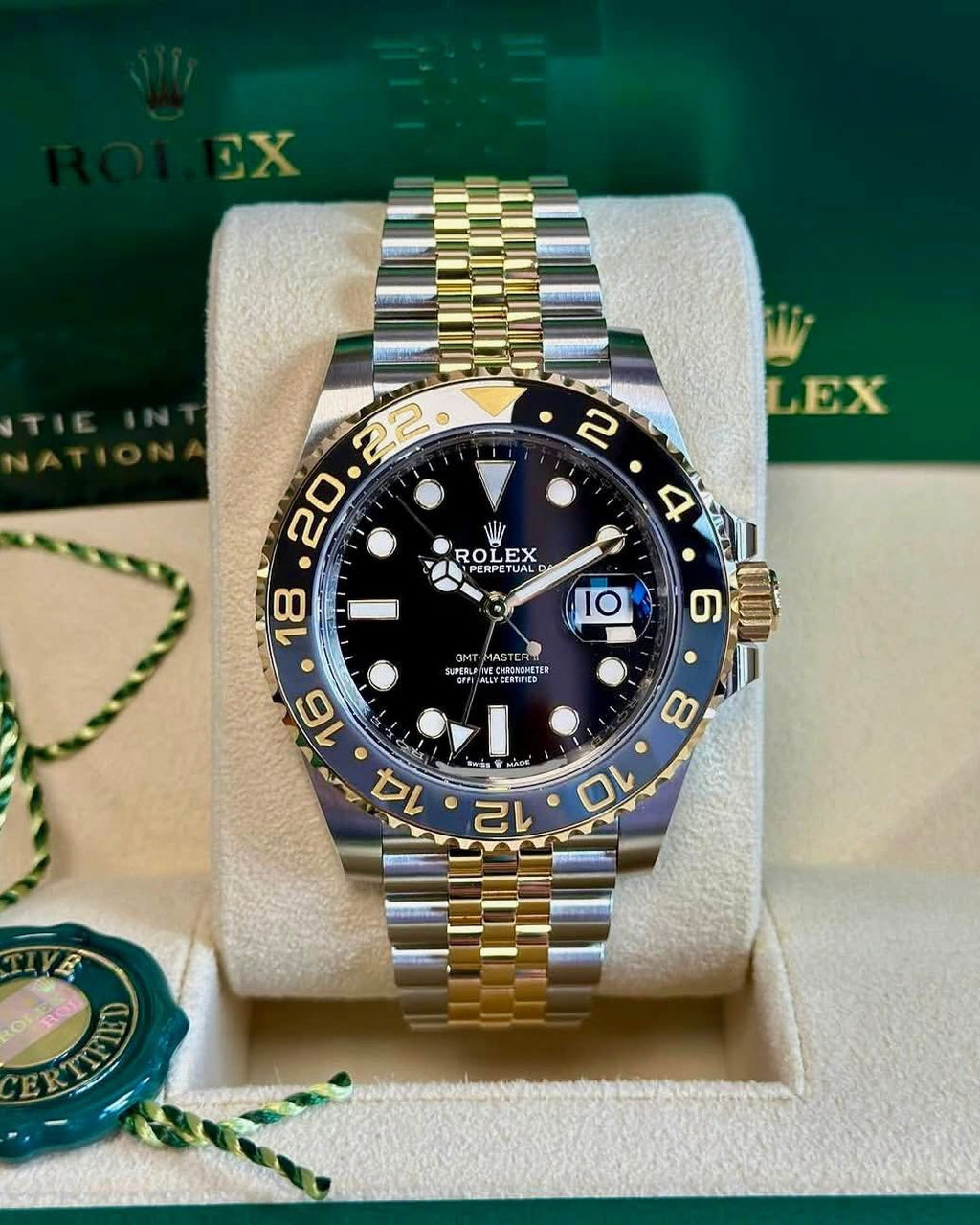 Swiss Luxury Watch | Automatic Mod Watch GMT | 316L Stainless Steel Case | Smooth Bezel | Asian Clone 3186 Movement