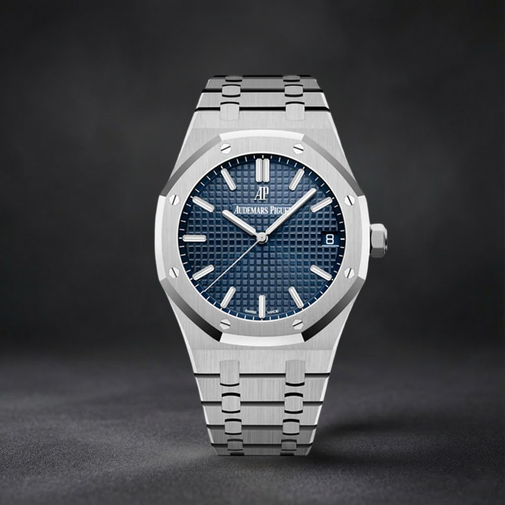 Swiss Luxury Watch | Automatic Watch Royal Oak 15500ST | 904L Stainless Steel Case | Smooth Bezel | A2836 Movement