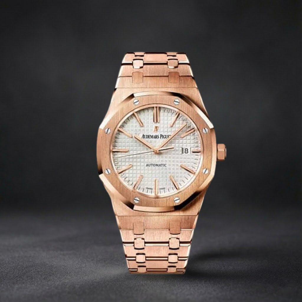 Swiss Luxury Watch | Automatic Watch Royal Oak 15400OR| 904L Stainless Steel Case | Smooth Bezel | A2836 Movement