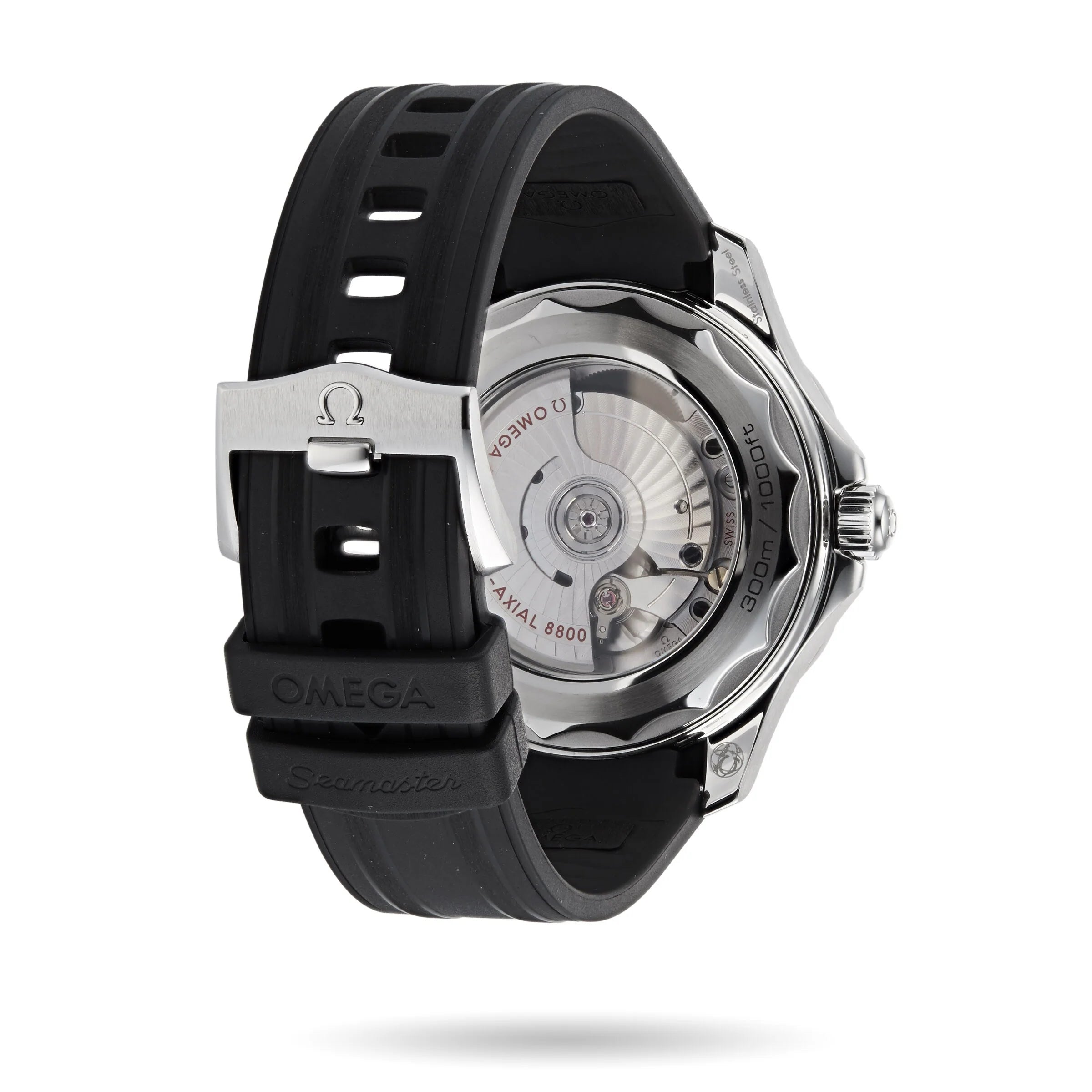 Swiss Luxury Watch | Automatic Watch | High-quality Rubber| Smooth Bezel | Black Wave Textured Dial