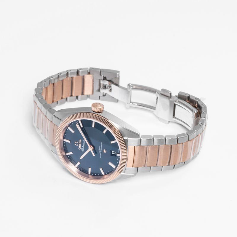 Swiss Luxury Watch | Automatic Watch | Blue Dial | Stainless Steel Bracelet | Fluted Bezel