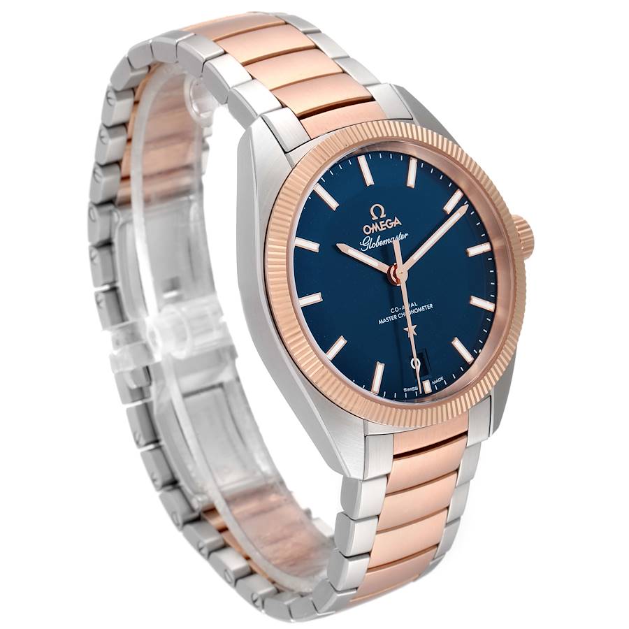 Swiss Luxury Watch | Automatic Watch | Blue Dial | Stainless Steel Bracelet | Fluted Bezel
