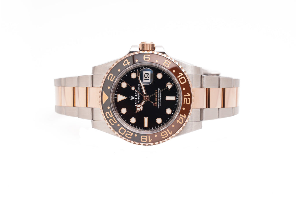 Luxury Swiss Watch | GMT-Master II 126711CHNR | Automatic GMT | Black & Brown Dial | 904L Stainless Steel Bracelet