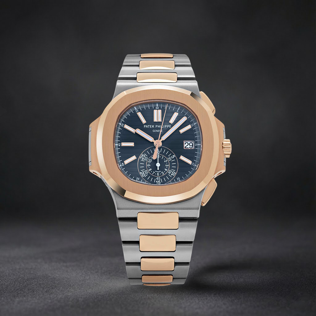 Luxury Swiss Watch | Blue Dial | Stainless Steel Bracelet | Stainless Steel Case | Chronograph | Date Display