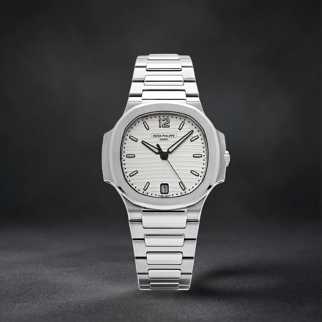 Luxury Swiss Watch | White Dial | Stainless Steel Case | Stainless Steel Bracelet | Date Display