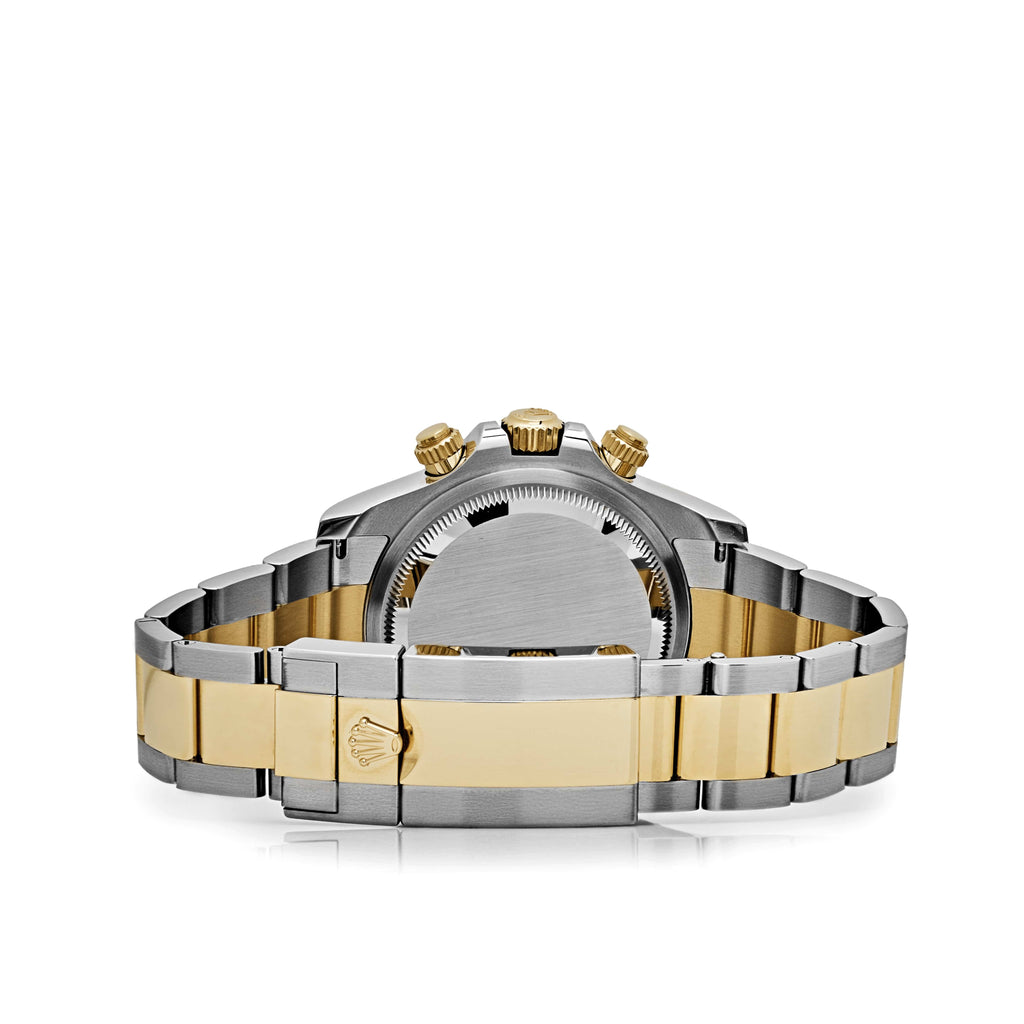 Luxury Swiss Watch | Champagne Dial with Black Subdials | Tachymeter Bezel | Stainless Steel Bracelet