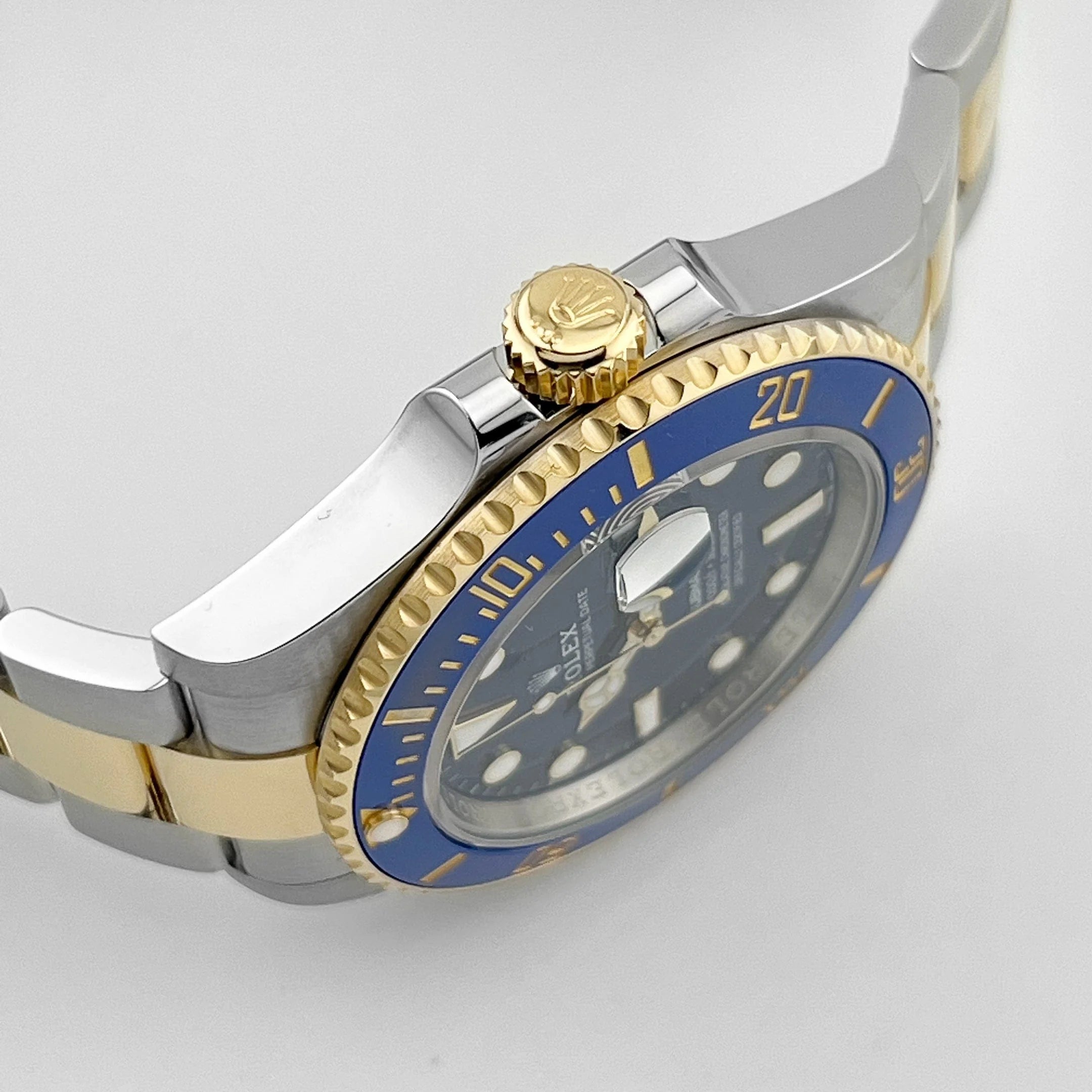 Luxury Swiss Watch | Automatic Movement | Blue Sunburst Dial | Luminous Hour Markers | Stainless Steel Bracelet