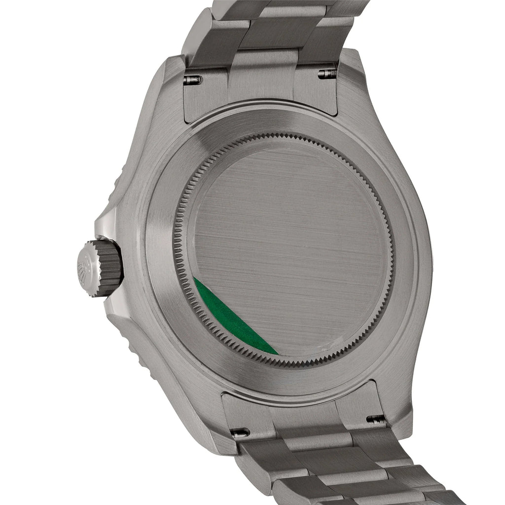 Luxury Swiss Watch | Automatic Movement | Black Dial | Rotating Bezel | Stainless Steel Case