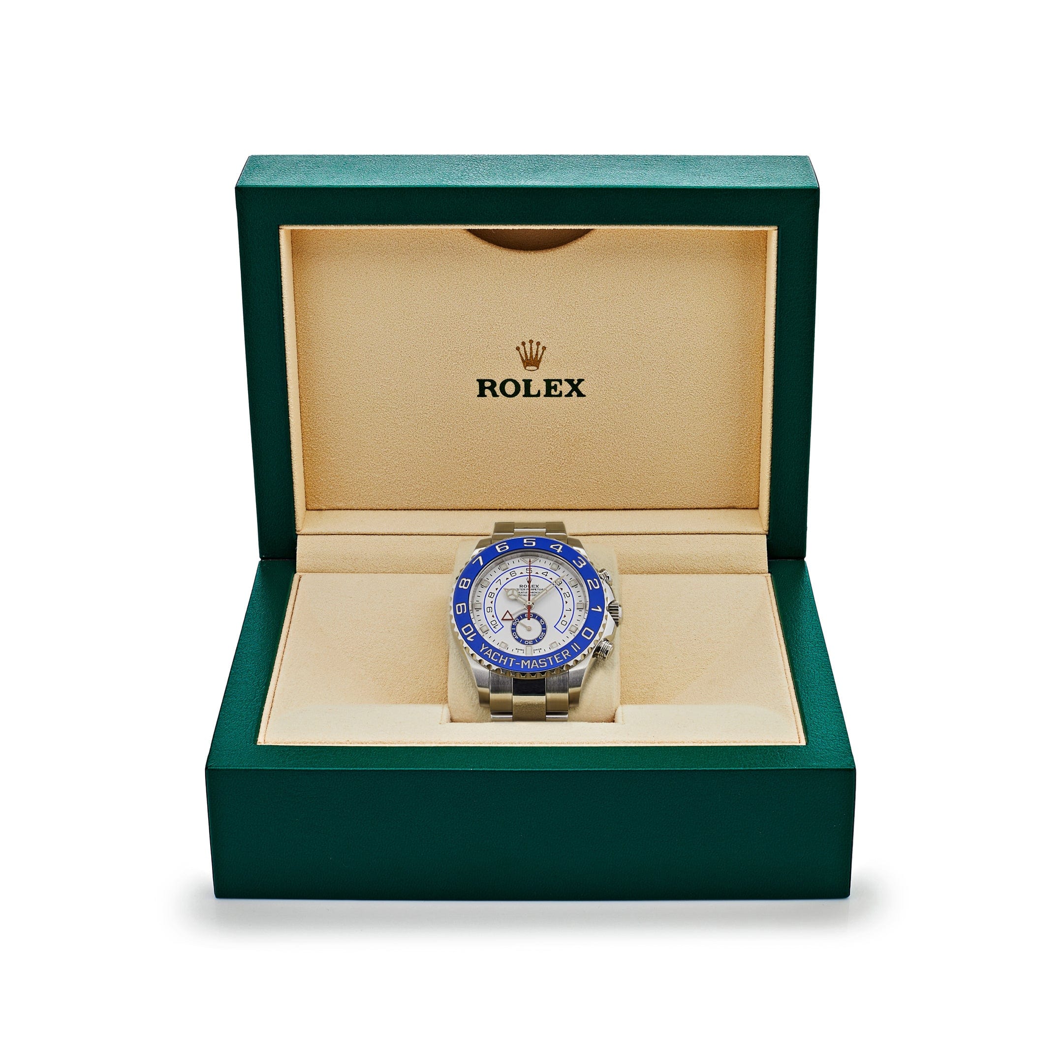 Luxury Swiss Watch | Automatic Movement | White Dial with Blue Accents | Blue & White Bezel | Stainless Steel Case