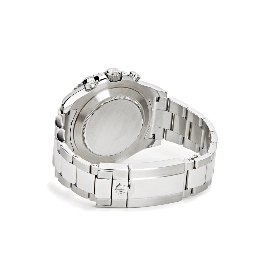 Luxury Swiss Watch | Automatic Movement | White Dial with Blue Accents | Blue & White Bezel | Stainless Steel Case