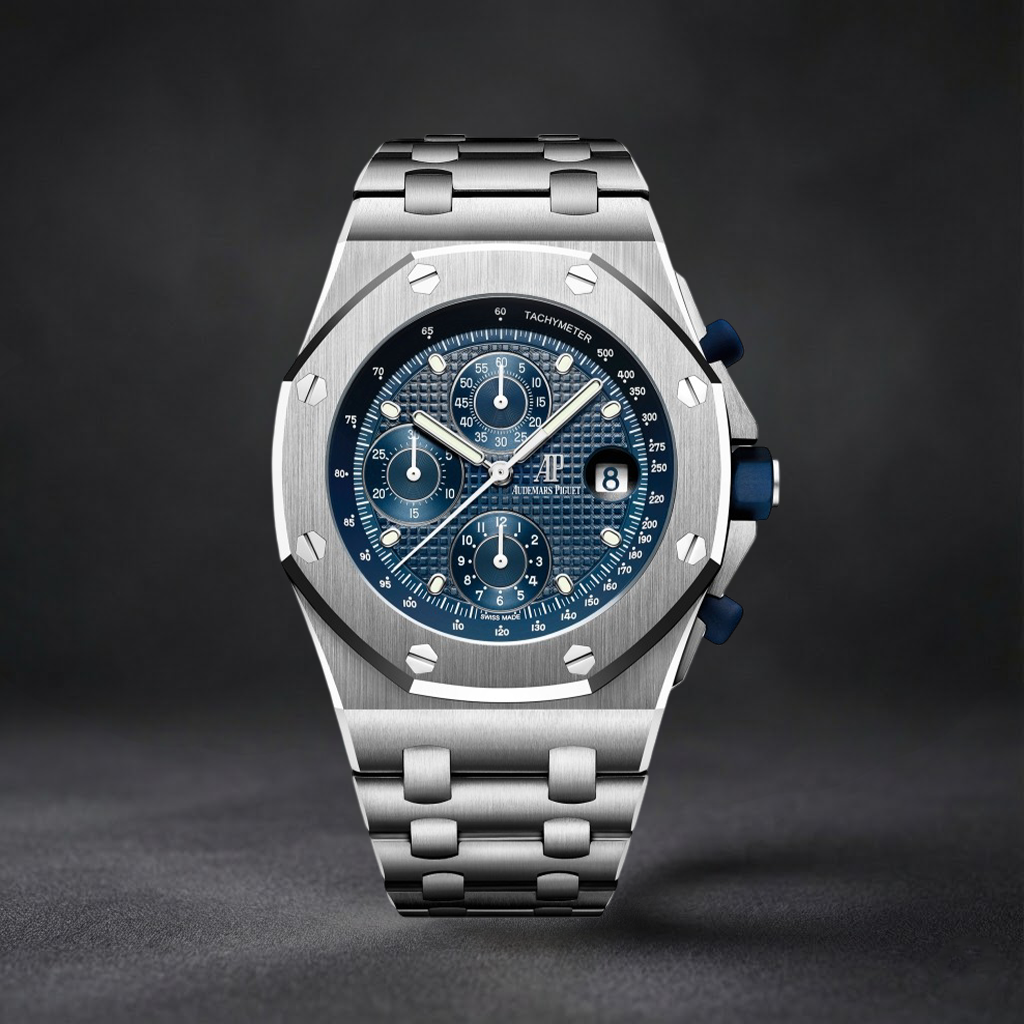 Swiss Luxury Watch | Automatic Watch Royal Oak Offshore 26237ST| 904L Stainless Steel Case | Smooth Bezel | A2836 Movement