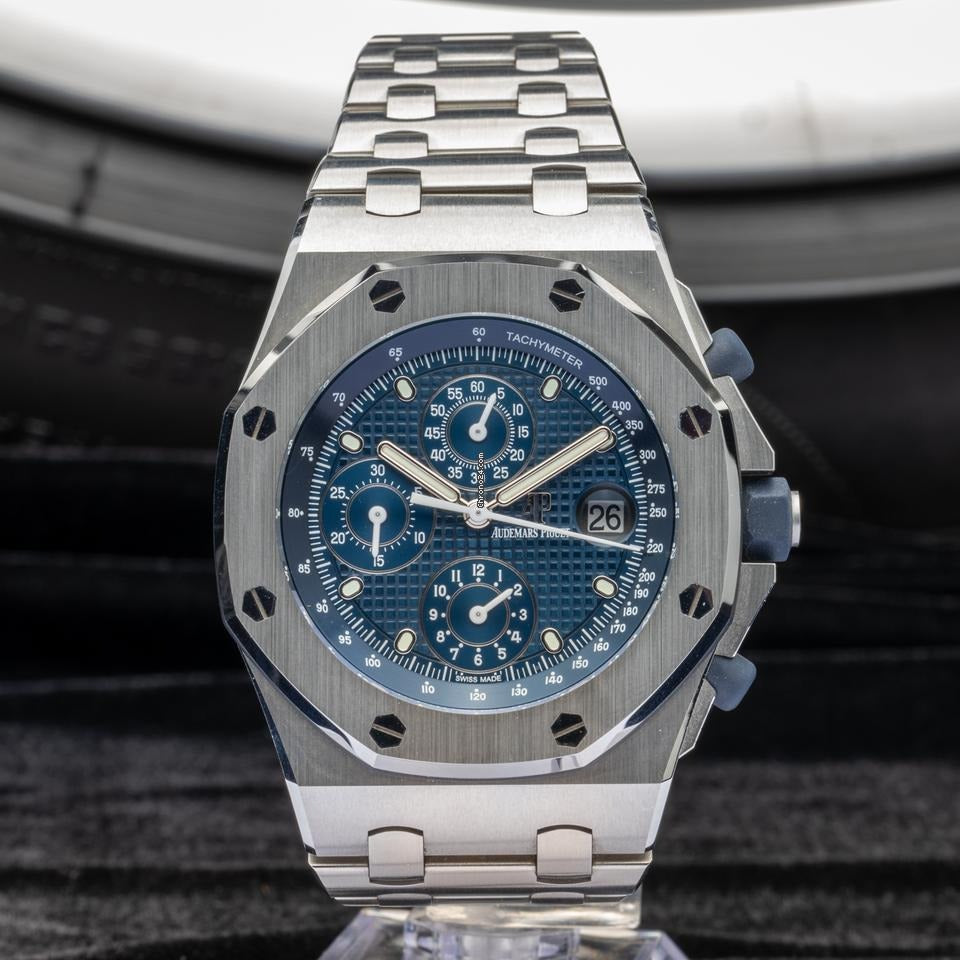 Swiss Luxury Watch | Automatic Watch Royal Oak Offshore 26237ST| 904L Stainless Steel Case | Smooth Bezel | A2836 Movement